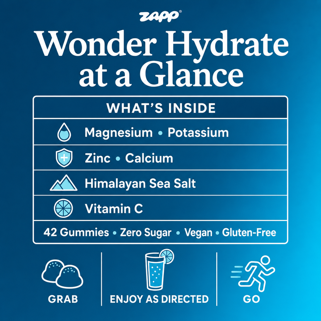 Wonder Hydrate Electrolyte Gummies